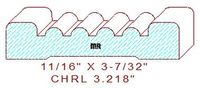 Chair Rail 3-7/32" Chair Rail 3-7/32"