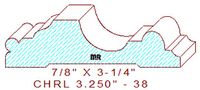 Chair Rail 3-1/4" - 38 Chair Rail 3-1/4" - 38