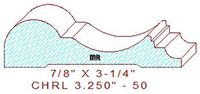 Chair Rail 3-1/4" - 50 Chair Rail 3-1/4" - 50