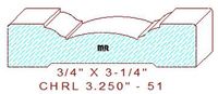 Chair Rail 3-1/4" - 51 Chair Rail 3-1/4" - 51