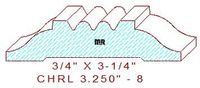 Chair Rail 3-1/4" - 8 Chair Rail 3-1/4" - 8