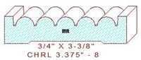 Chair Rail 3-3/8" - 8 Chair Rail 3-3/8" - 8