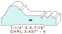Chair Rail 3-7/16" - 4 Chair Rail 3-7/16" - 4