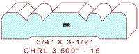 Chair Rail 3-1/2" - 15