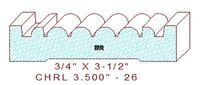 Chair Rail 3-1/2" - 26 Chair Rail 3-1/2" - 26