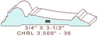 Chair Rail 3-1/2" - 36