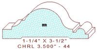 Chair Rail 3-1/2" - 44 Chair Rail 3-1/2" - 44