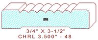 Chair Rail 3-1/2" - 48