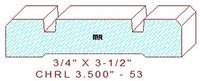 Chair Rail 3-1/2" - 53 Chair Rail 3-1/2" - 53