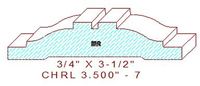 Chair Rail 3-1/2" - 7 Chair Rail 3-1/2" - 7