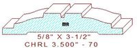 Chair Rail 3-1/2" - 70
