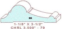 Chair Rail 3-1/2" - 79 Chair Rail 3-1/2" - 79