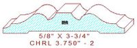 Chair Rail 3-3/4" - 2 Chair Rail 3-3/4" - 2