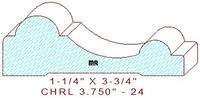 Chair Rail 3-3/4" - 24 Chair Rail 3-3/4" - 24
