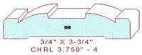 Chair Rail 3-3/4" - 4 Chair Rail 3-3/4" - 4