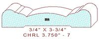 Chair Rail 3-3/4" - 7 Chair Rail 3-3/4" - 7