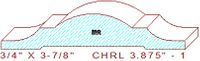 Chair Rail 3-7/8" - 1 Chair Rail 3-7/8" - 1
