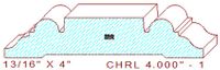 Chair Rail 4" - 1