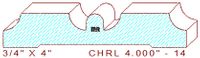 Chair Rail 4" - 14 Chair Rail 4" - 14