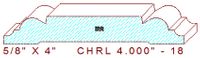 Chair Rail 4" - 18 Chair Rail 4" - 18