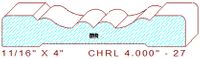 Chair Rail 4" - 27 Chair Rail 4" - 27