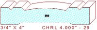 Chair Rail 4" - 29 Chair Rail 4" - 29
