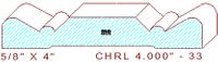 Chair Rail 4" - 33 Chair Rail 4" - 33
