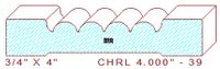 Chair Rail 4" - 39