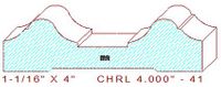 Chair Rail 4" - 41 Chair Rail 4" - 41