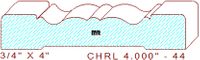 Chair Rail 4" - 44