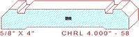 Chair Rail 4" - 58 Chair Rail 4" - 58