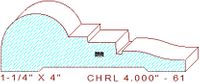 Chair Rail 4" - 61 Chair Rail 4" - 61