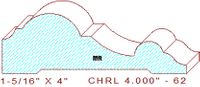 Chair Rail 4" - 62