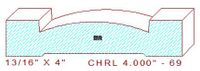 Chair Rail 4" - 69 Chair Rail 4" - 69
