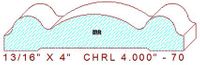 Chair Rail 4" - 70