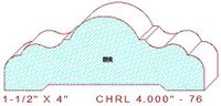 Chair Rail 4" - 76 Chair Rail 4" - 76