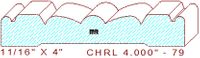 Chair Rail 4" - 79 Chair Rail 4" - 79