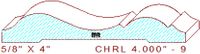 Chair Rail 4" - 9 Chair Rail 4" - 9