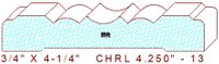 Chair Rail 4-1/4" - 13 Chair Rail 4-1/4" - 13