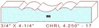 Chair Rail 4-1/4" - 17 Chair Rail 4-1/4" - 17