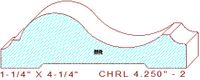 Chair Rail 4-1/4" - 2 Chair Rail 4-1/4" - 2