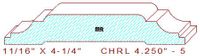 Chair Rail 4-1/4" - 5 Chair Rail 4-1/4" - 5