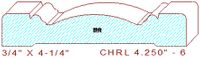 Chair Rail 4-1/4" - 6 Chair Rail 4-1/4" - 6