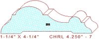 Chair Rail 4-1/4" - 7 Chair Rail 4-1/4" - 7