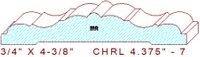 Chair Rail 4-3/8" - 7 Chair Rail 4-3/8" - 7