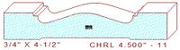 Chair Rail 4-1/2" - 11 Chair Rail 4-1/2" - 11