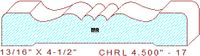 Chair Rail 4-1/2" - 17 Chair Rail 4-1/2" - 17