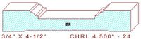 Chair Rail 4-1/2" - 24 Chair Rail 4-1/2" - 24