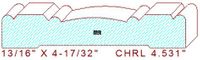 Chair Rail 4-17/32" Chair Rail 4-17/32"