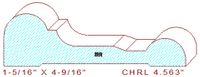 Chair Rail 4-9/16" Chair Rail 4-9/16"